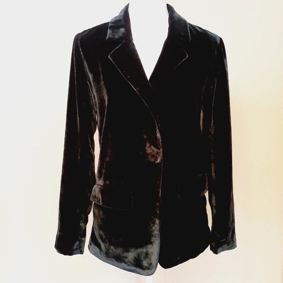 Chelsea 28 Velvet Blazer NWT - Picture 1 of 16
